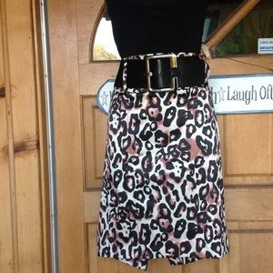 Leopard Print Skirts
