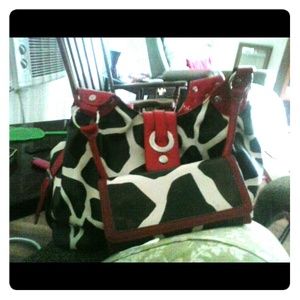 Cato cow print pocket book with mathching wallet