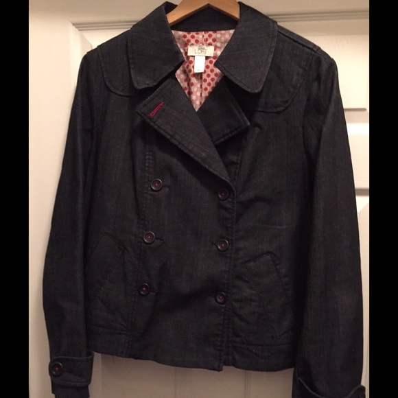 Ann Taylor Loft Double Breasted Jacket