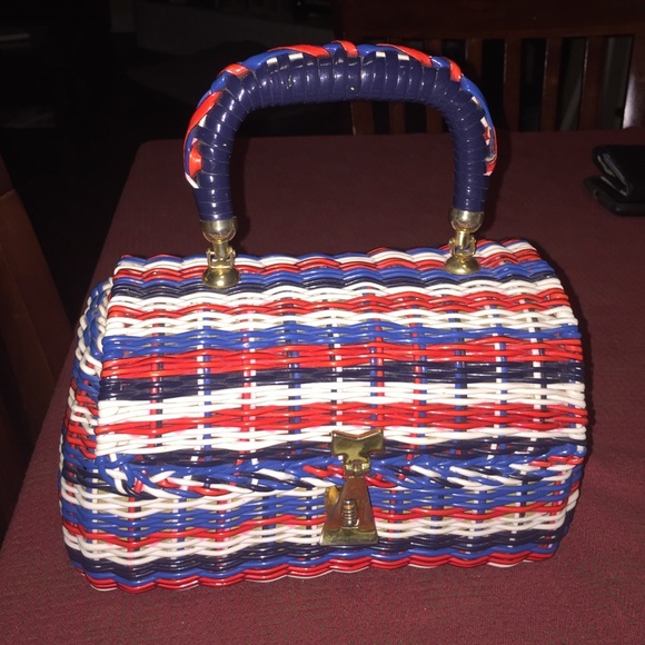 Exclusively for Lewis British Hong Kong Handbags - wicker bag Exclusively for Lewis British Hong Kong
