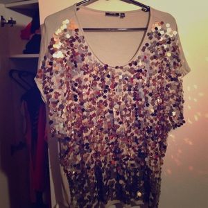Sequined shirts