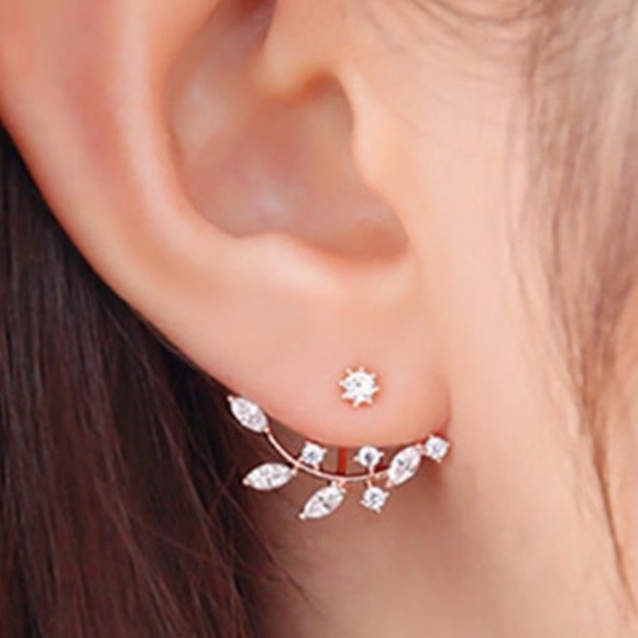 Jewelry - Brand new. Gorgeous jacket style earrings