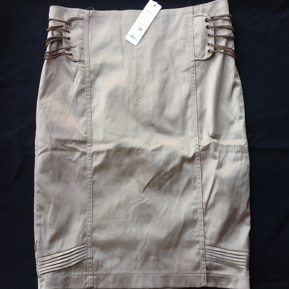 Beautiful Tan Pencil Skirt