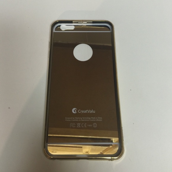 Gold mirror case for iPhone 6plus