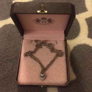 Authentic Juicy Couture Gathered Chains Necklace