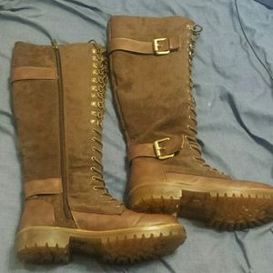 Dr. Marten like knee high boots*HARD TO FIND*