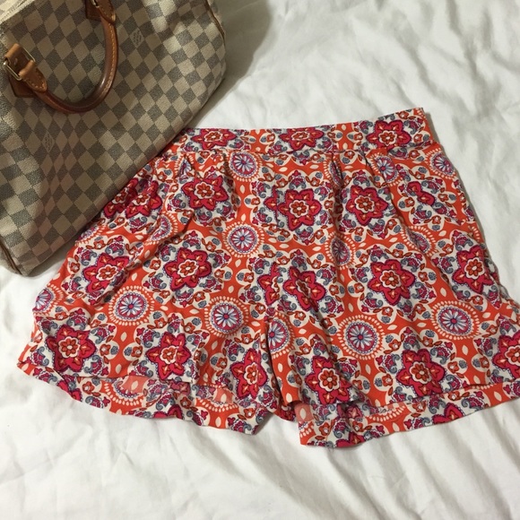 Floral Print Shorts
