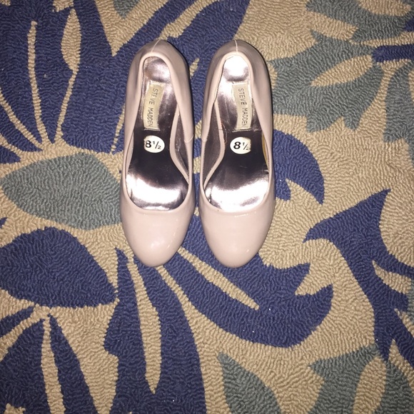 Nude Steve Madden Heels