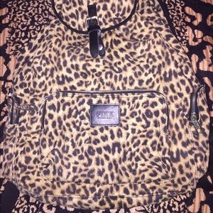 PINK Cheetah Backpack