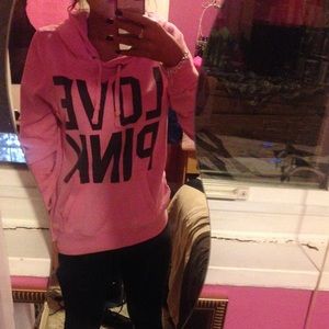 Vs pink hoodie