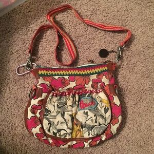 Sakroots Peace crossbody purse