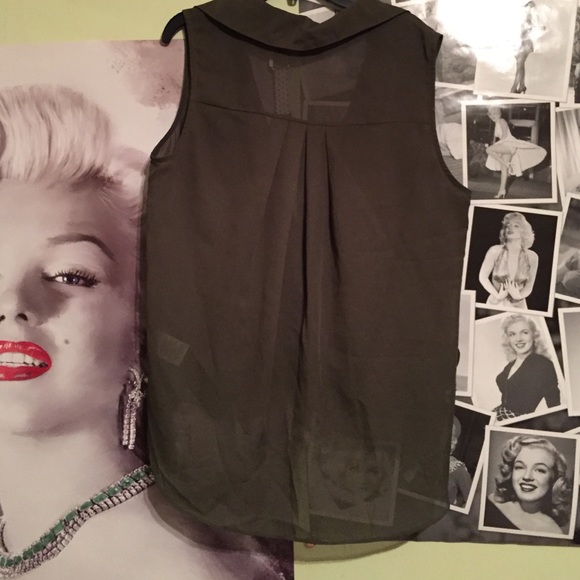 Chiffon olive green overtop! - Picture 4 of 4