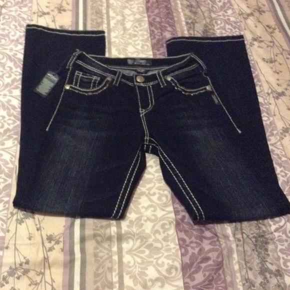 Silver jeans
