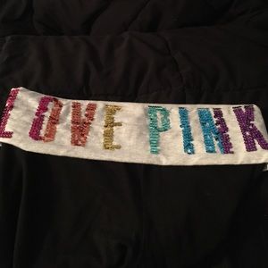 Vs pink yoga boot cut pants!