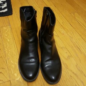 Black Professional Ankle Boots