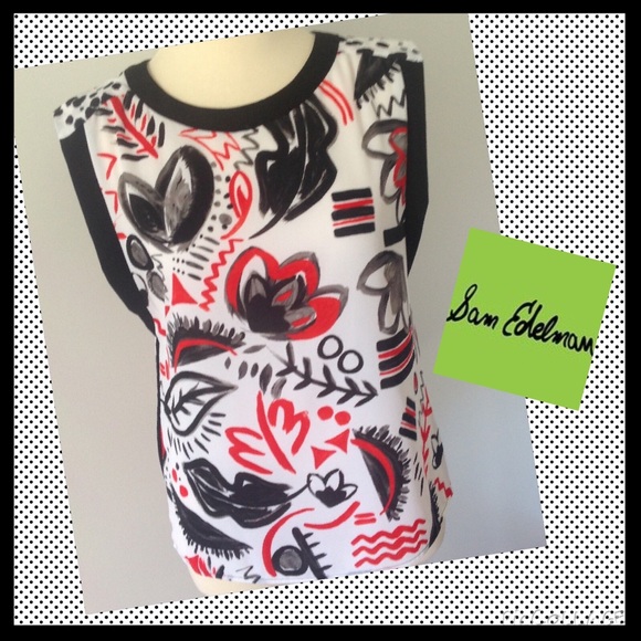 💜HP💜SAM EDELMAN Muscle Tee. NWT