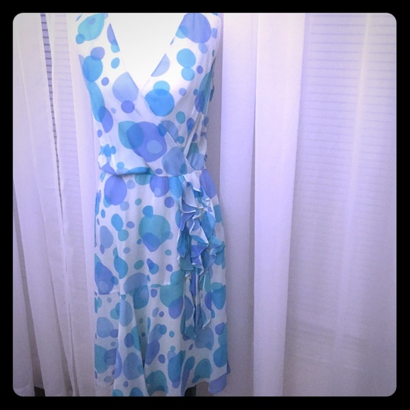 Poka dot sheer sundress