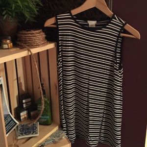 Urban Outfitters Striped Flowy Tank