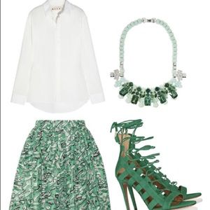 Aquazurra Amazon inspired heels