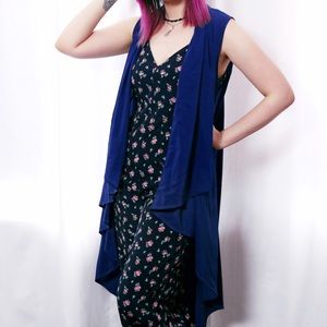 Forever 21 Jackets & Coats - HALF OFF SALE | Navy Waterfall Vest Forever 21 Jackets & Coats - HALF OFF SALE | Navy Waterfall Vest