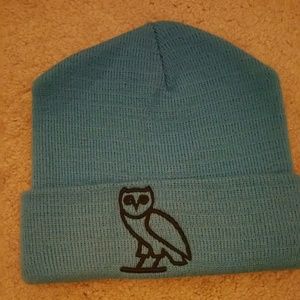 Baby blue beanie
