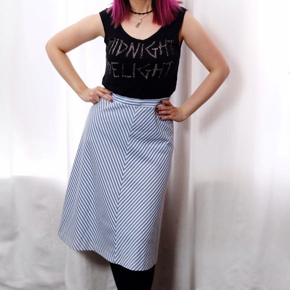 Vintage Skirts - Vintage Striped Skirt Vintage Skirts - Vintage Striped Skirt