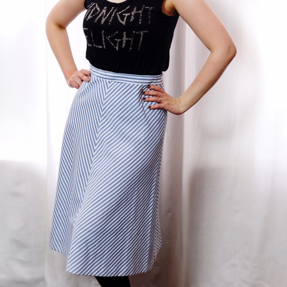 Vintage Skirts - Vintage Striped Skirt Vintage Skirts - Vintage Striped Skirt