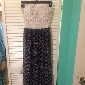 Charlotte Russe floor length dress