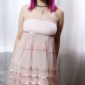 Sans Souci Dresses - 💙SALE❤️ Blush Tulle Dress Sans Souci Dresses - 💙SALE❤️ Blush Tulle Dress