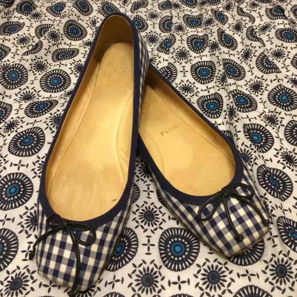 Darling Louboutin Rosella Flat Vichy