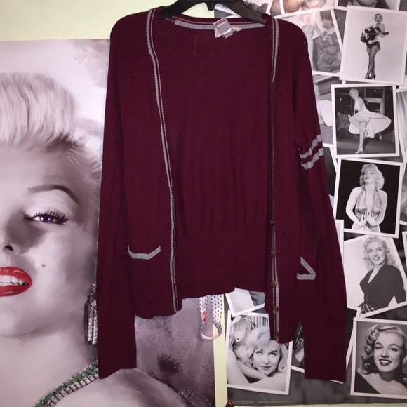 varsity cardigan!
