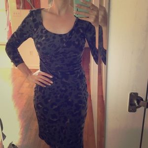Ann Taylor XS 3/4 sleeve stretchy work dress