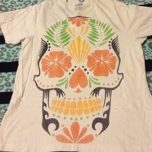 Sugar skull t-shirt 💀 -- XL