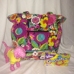🔵 Vera Bradley Va Va Bloom Tote bag