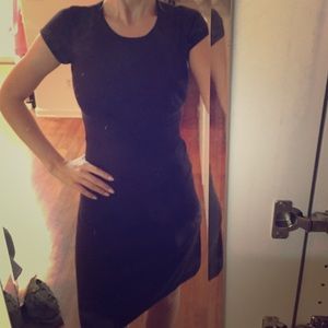 Silk Cashmere Brown Sweater Dress