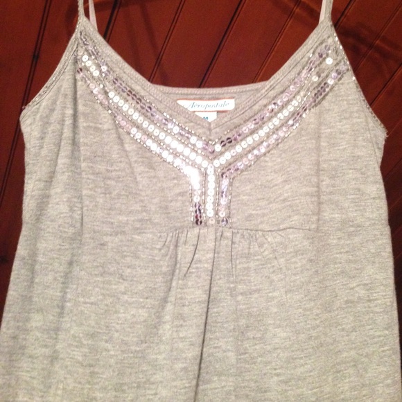 SEQUIN TRIM TANK - Picture 2 of 4