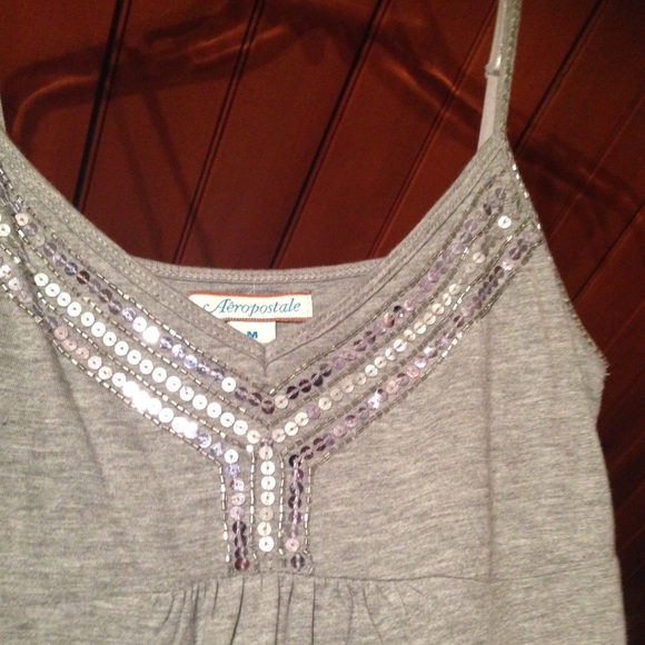 SEQUIN TRIM TANK - Picture 4 of 4