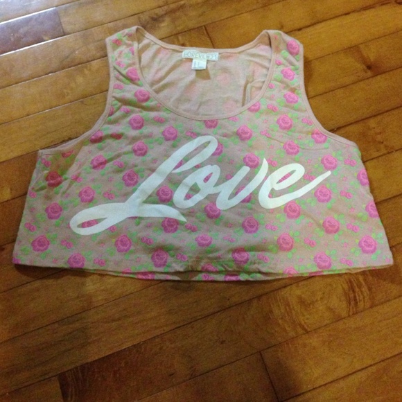 Floral Love Crop Top