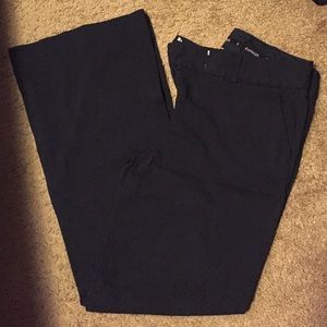 Black Express Correspondent dress pants. Size 8R.