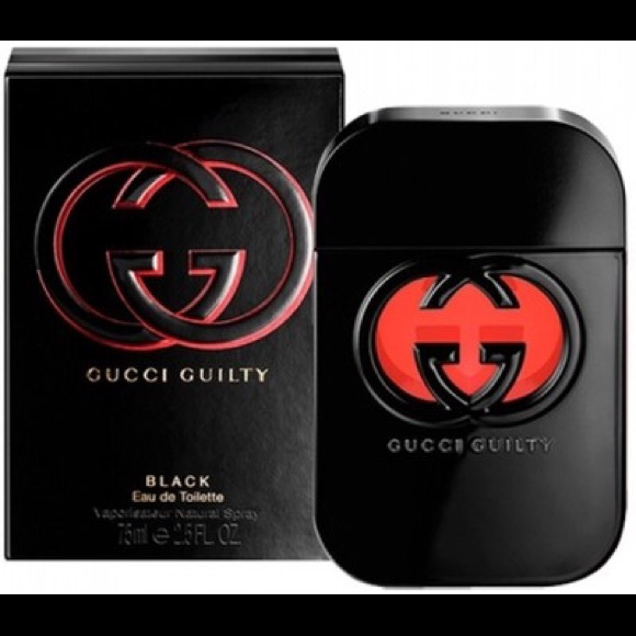 Gucci guilty black women's BIG BOTTLE
