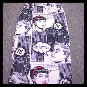 COMIC SCENE PENCIL SKIRT 🎀