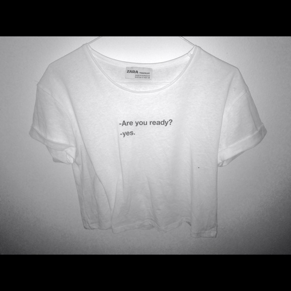 Are You Ready? Crop Top