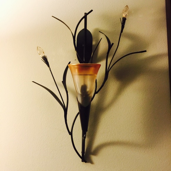 Set of two candle holders