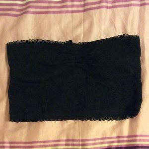 Forever 21 black lace bandeau