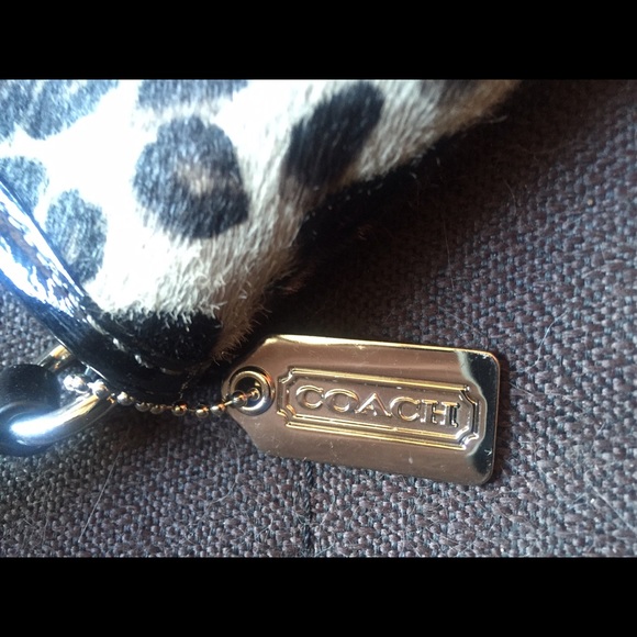 Authentic Coach rare Ocelot large wristlet!(: - Picture 2 of 3