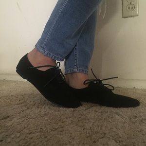 Ollio Shoes - Ollio Black Oxfords Ollio Shoes - Ollio Black Oxfords