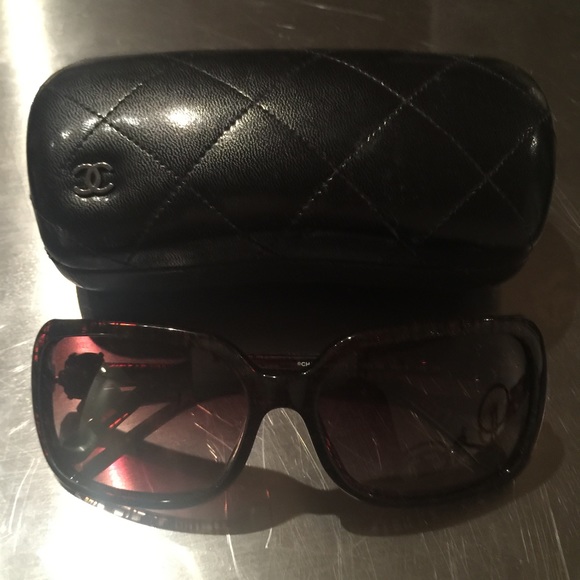 Chanel sunglasses brown