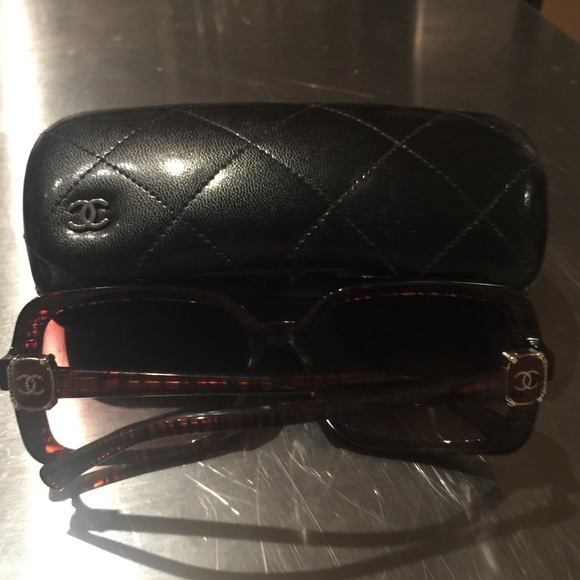 Chanel sunglasses brown