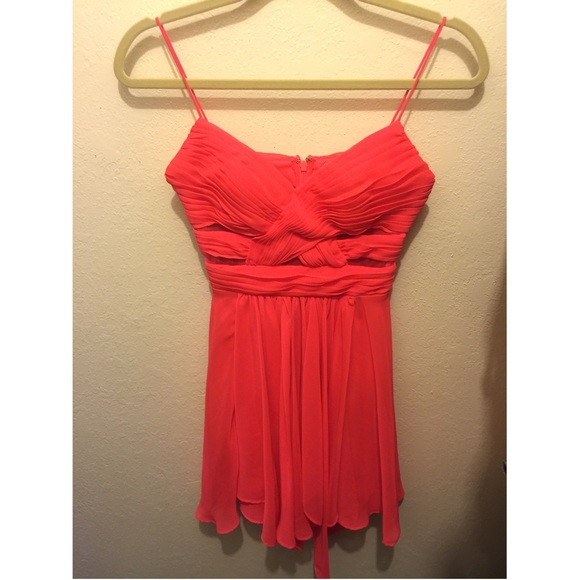 Bright Coral Dress