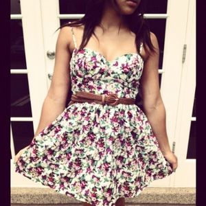Floral sun dress